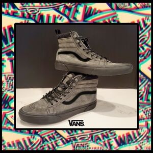 👟 VANS SK8-HI MTE 2.0 DX Gray Corduroy Scotchgard 3M Shoes